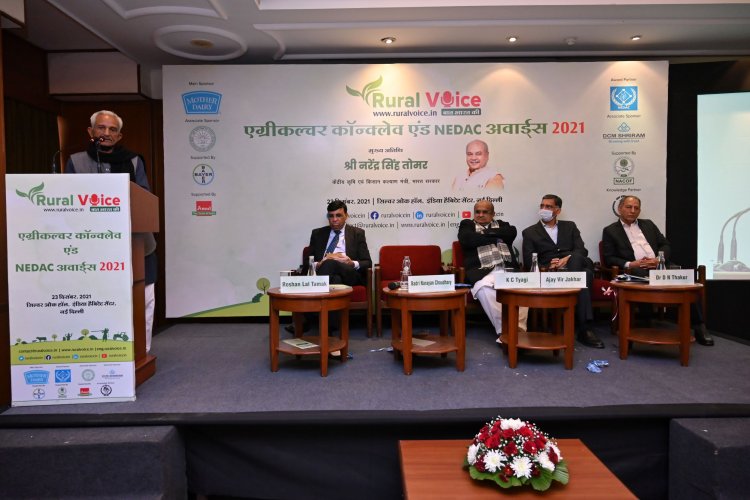 image_750x500_61d5a86ab028c There needs to be an agricultural policy with periodic reviews: Badri Narayan Choudhary