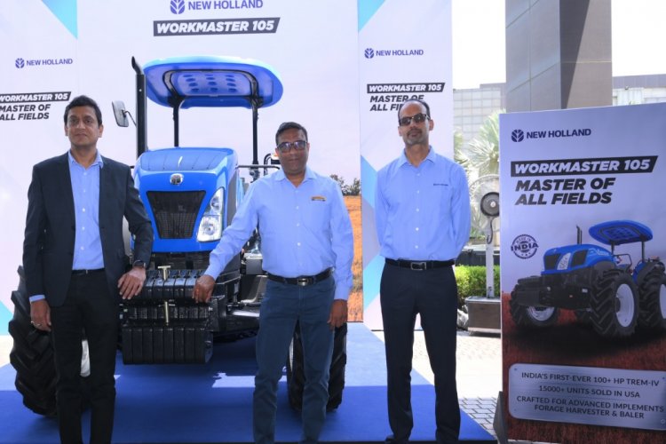 image_750x500_6666fdaecd762 New Holland launches 'WORKMASTER 105', India's first 100HP TREM-IV tractor
