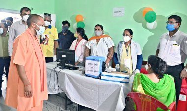 UP targets 100 million Covid vaccinations in three months