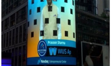 Desi start-up for blue-collar workers ‘hits’ Nasdaq Tower