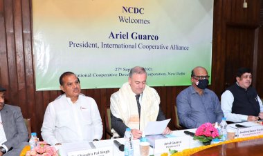 Cooperatives in India can lead the world: ICA President Dr Ariel Guarco at NCDC