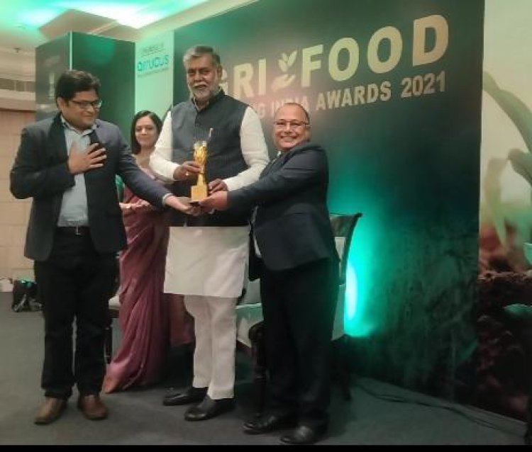 Aditya Bioinnovation wins “Best innovative agri startup” at Agri-Food Empowering India Awards 2021