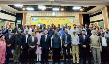 IFFCO training for the use of drones in agriculture