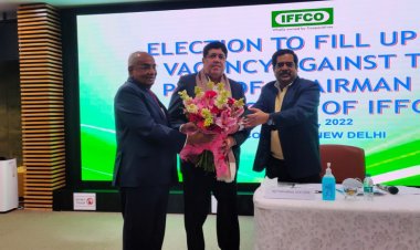 Dileep Sanghani elected IFFCO Chairman