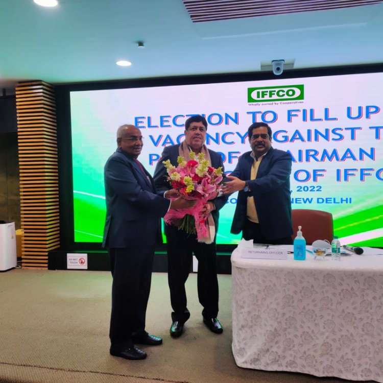 Dileep Sanghani elected IFFCO Chairman