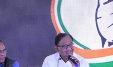 Chidambaram accuses Yogi of sinking UP into debt trap