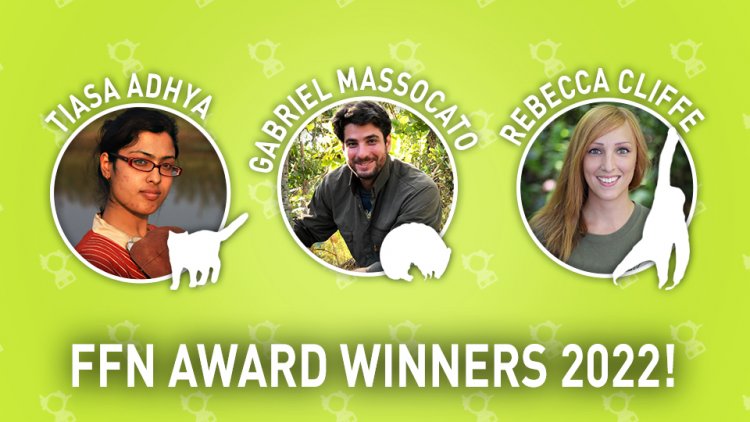 Future For Nature Award for three mammal conservationists including Tiasa Adhya from India