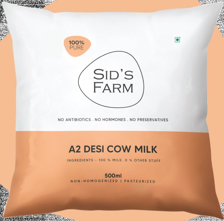Sid’s Farm launches A2 Desi Cow Milk