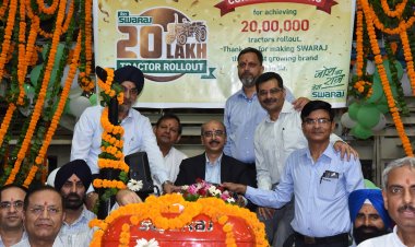 Swaraj Tractors crosses 2mn production milestone