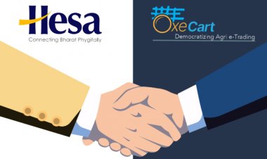 Unified rural commerce start-up Hesa partners with Oxecart to leverage better market linkages for their farmers