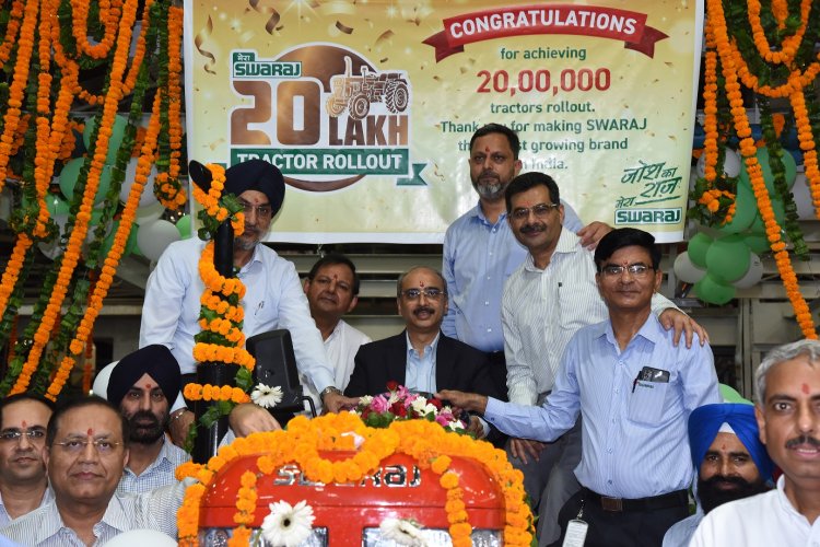Swaraj Tractors crosses 2mn production milestone