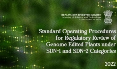 SOPs notified for research of genome-edited plants; duration for developing new crop varieties to reduce