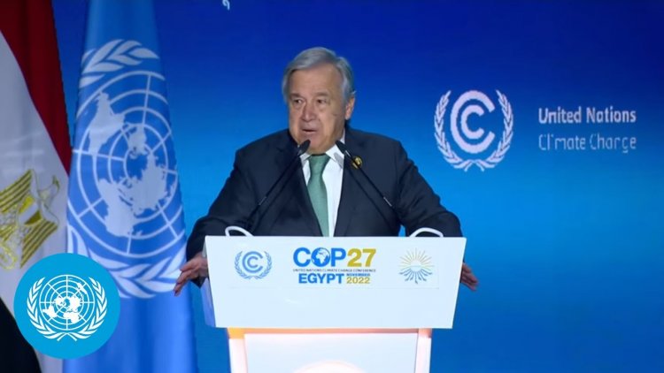 UN Secretary-General welcomes the decision to establish a loss and damage fund