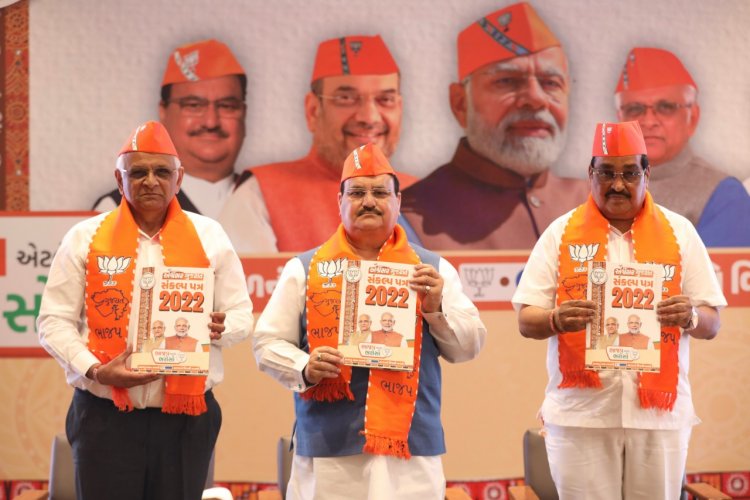 Gujarat polls: BJP manifesto eyes farmers