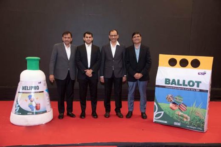 GSP Crop launches CTPR products Helipro and Ballot to benefit farmers in India