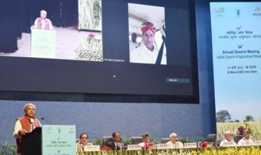 Help farmers with tech amid climate change challenges: Tomar