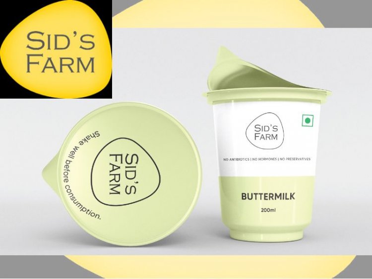 Sid's Farm introduces buttermilk in Hyderabad, Bengaluru