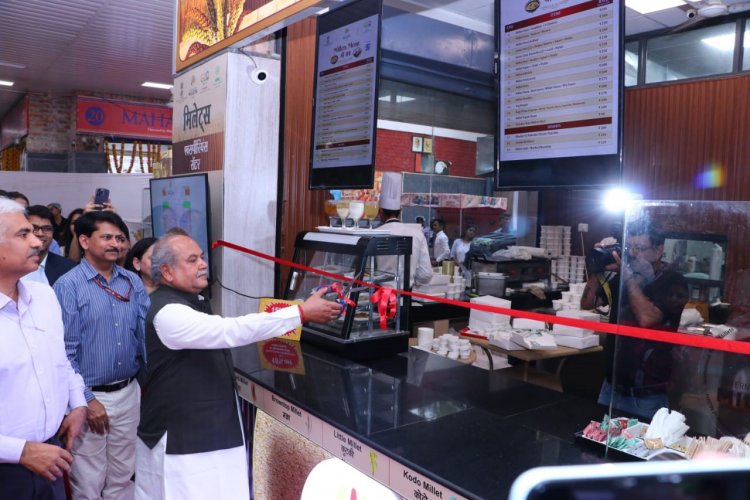 NAFED opens millets outlet in Delhi Haat, millets dishes and products will be available here
