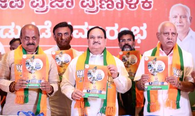 BJP promises various schemes for farmers in poll manifesto