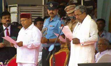 Cong strives to strike caste balance in new K'taka govt, Siddaramaiah sworn as CM