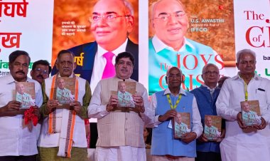 Two books released on the life of IFFCO MD Dr U S Awasthi