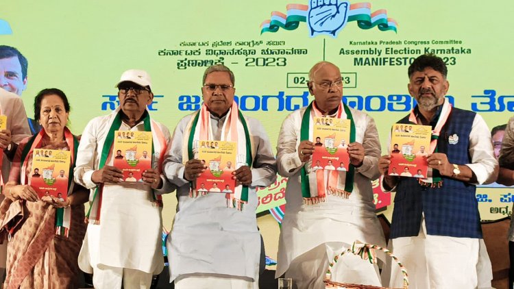 Congress promises better days for farmers in Karnataka manifesto