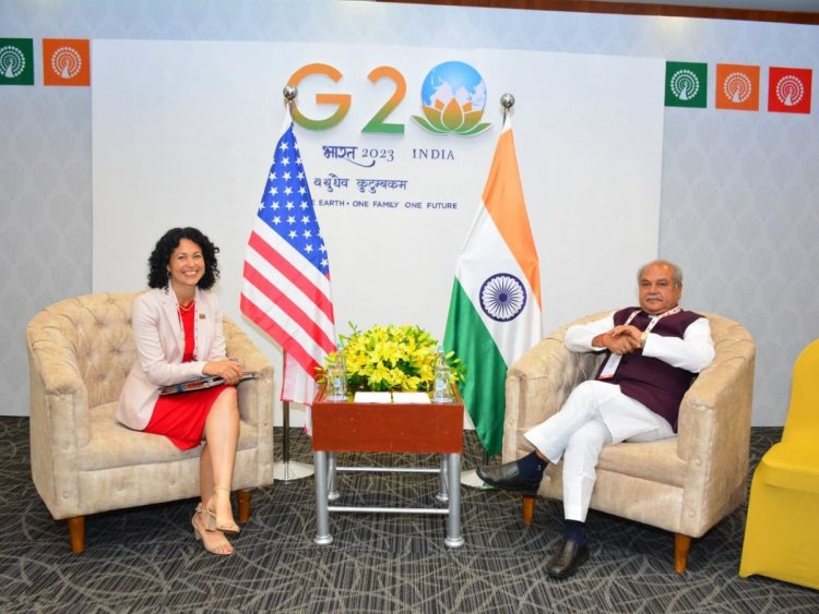 Union Agri Minister meets top officials from US, UK at G20 meet