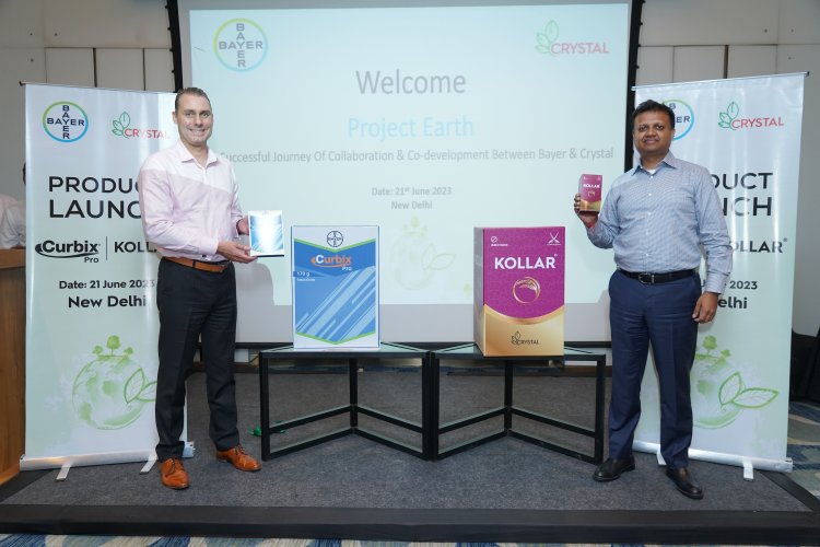 Bayer, Crystal tie up to launch Curbix Pro & Kollar for Indian paddy growers