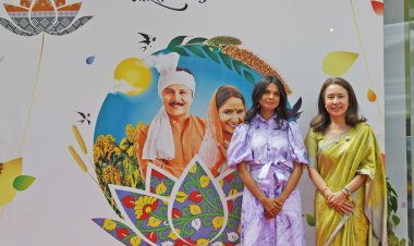 Spouses of participating G20 leaders visit special agriculture exhibition at IARI Campus