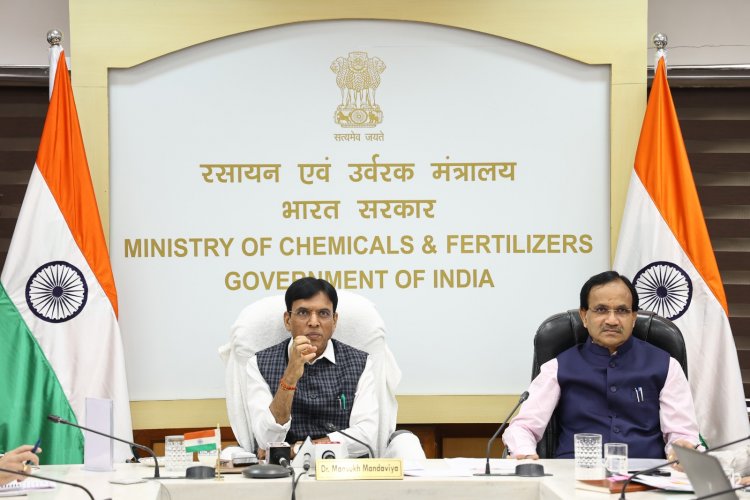 Practise new farming methods to cut chemical fertiliser use: Mandaviya