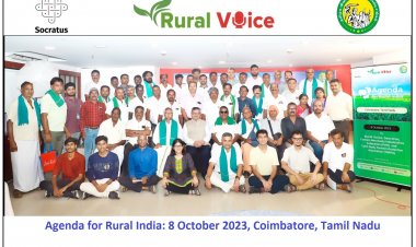 Agenda for Rural India-Coimbatore: Farmer-Animal conflict, Irrigation are key challenges for farmers