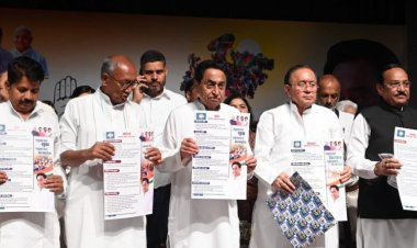 MP Cong manifesto vows farm loan waiver up to Rs 2 lakh; Rs 2,600 a quintal MSP for wheat, Rs 2,500 a quintal for paddy