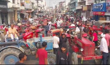 Farmers block Shamli road demanding sugarcane payment; outstanding dues amount to Rs 338cr