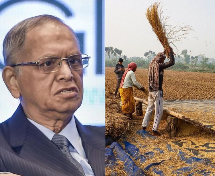 Outrage at Narayana Murthy's 70 hrs-week! Farmer logs in over 98 hrs