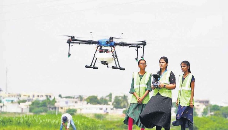 PM launches 'Drone Didi Yojana' to ensure women-led development