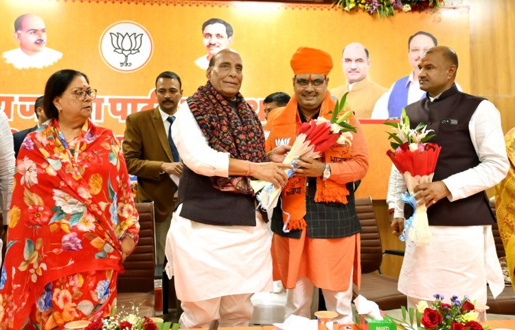 First-time BJP MLA Bhajan Lal Sharma to be new Raj CM; state to have two Dy CMs
