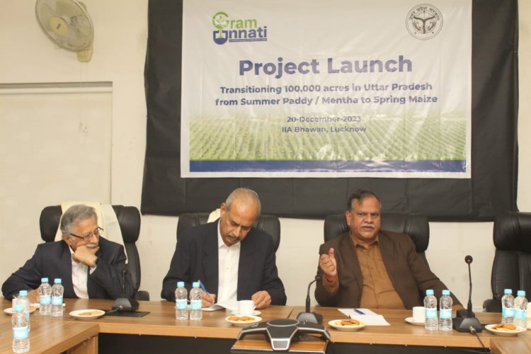Gram Unnati ties up with UP govt to transition 100,000 acre from Summer Paddy to Spring Maize