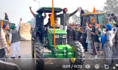 Cops use tear gas to prevent agitating farmers from entering Delhi