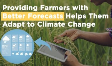 Better long-range forecasts help farmers in climate change adaptation