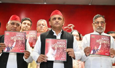 POLL-SNIPPETS:  SP promises caste-based census, MSP guarantee, scrapping Agnipath in poll manifesto