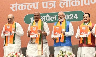BJP manifesto emphasizes dignity of farmers