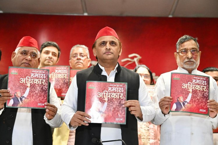 POLL-SNIPPETS:  SP promises caste-based census, MSP guarantee, scrapping Agnipath in poll manifesto