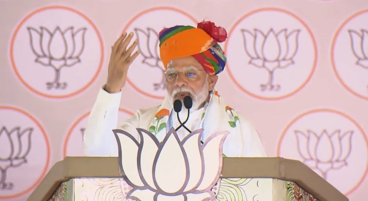 POLL-SNIPPETS: Even listening to Hanuman Chalisa becomes crime under Cong rule: PM Modi