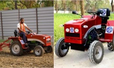 CSIR-CMERI developed a compact tractor for small farmers