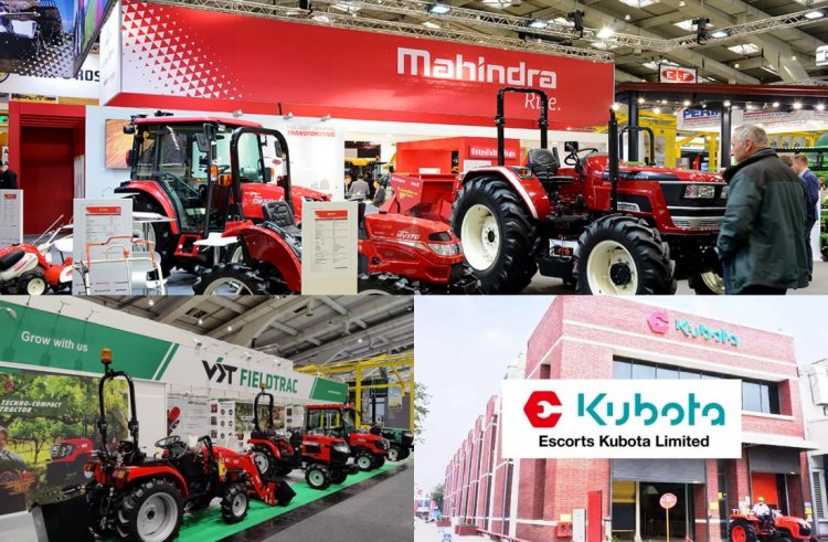 Mahindra tractors and Escorts kubota sales up in July, VST sees decline