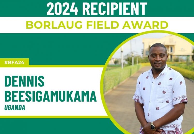 Ugandan Scientist Dr Dennis Beesigamukama named for 2024 Borlaug Field Award