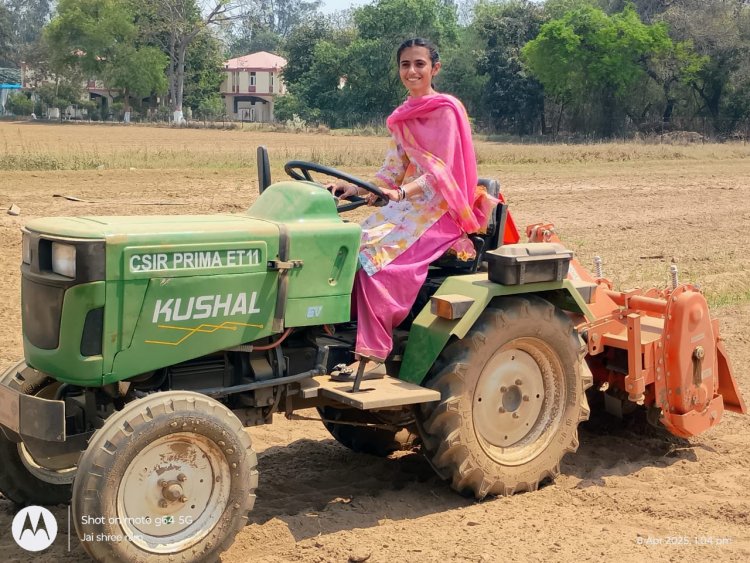 CSIR-CMERI Showcases E-Tractor and E-Tiller in Ludhiana, Accelerating Green Farm Innovations