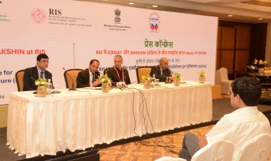 ICRISAT and RIS Launch Centre of Excellence for South-South Cooperation in Agriculture