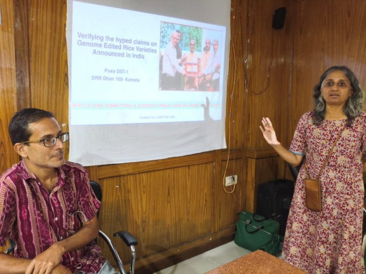 Activists Allege ICAR and Agriculture Ministry of Rigging Results to Promote Genome-Edited Rice Varieties
