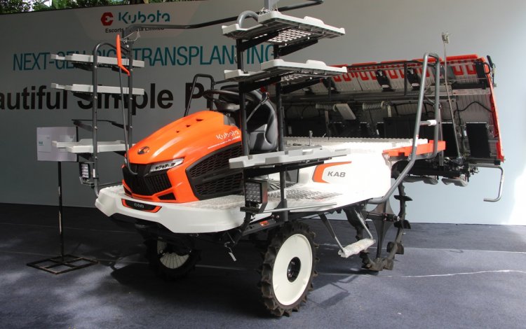 Escorts Kubota Introduces Third-Generation Ride-On Rice Transplanters in India